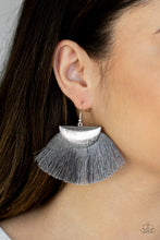 Load image into Gallery viewer, PAPARAZZI Fox Trap - Silver EARRINGS
