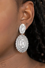Load image into Gallery viewer, PAPARAZZI Ageless Artifact - Silver Earrings
