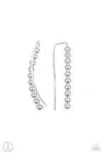 Load image into Gallery viewer, PAPARAZZI Climb On - Silver Earrings Ear crawler
