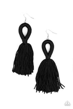 Load image into Gallery viewer, PAPARAZZI Tassels and Tiaras - Black 571
