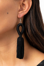 Load image into Gallery viewer, PAPARAZZI Tassels and Tiaras - Black 571
