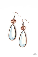 Load image into Gallery viewer, PAPARAZZI Jaw-Dropping Drama - Copper Earrings
