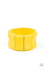 Load image into Gallery viewer, PAPARAZZI Caribbean Couture - Yellow Bracelet

