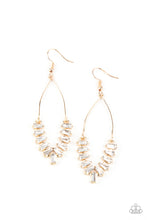 Load image into Gallery viewer, PAPARAZZI Me, Myself, and ICE - Gold EARRINGS
