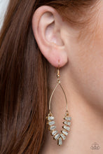 Load image into Gallery viewer, PAPARAZZI Me, Myself, and ICE - Gold EARRINGS

