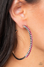 Load image into Gallery viewer, PAPARAZZI Making Rounds - Pink EARRINGS
