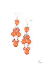 Load image into Gallery viewer, PAPARAZZI Superstar Social - Orange Earrings
