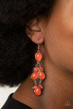 Load image into Gallery viewer, PAPARAZZI Superstar Social - Orange Earrings
