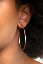Load image into Gallery viewer, PAPARAZZI Cool Curves - Copper Earrings
