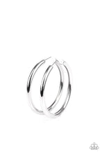 Load image into Gallery viewer, PAPARAZZI Curve Ball - Silver EARRINGS
