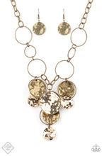 Load image into Gallery viewer, PAPARAZZI Learn the HARDWARE Way - Brass Necklace

