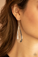 Load image into Gallery viewer, PAPARAZZI Crystal Crowns - White EARRINGS
