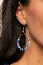 Load image into Gallery viewer, PAPARAZZI Wink Wink - Blue EARRINGS
