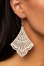 Load image into Gallery viewer, PAPARAZZI Eastern Escape - White EARRINGS
