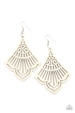 Load image into Gallery viewer, PAPARAZZI Eastern Escape - White EARRINGS
