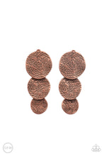 Load image into Gallery viewer, PAPARAZZI Ancient Antiquity - Copper Earrings
