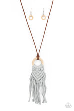 Load image into Gallery viewer, PAPARAZZI Crafty Couture - Silver NECKLACE
