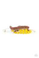 PAPARAZZI Down HOMESPUN - Yellow