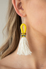 Load image into Gallery viewer, PAPARAZZI The Dustup - Yellow EARRINGS
