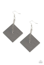 Load image into Gallery viewer, PAPARAZZI Block Party Posh - Black EARRINGS
