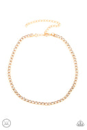 PAPARAZZI Starlight Radiance - Gold Choker Necklace