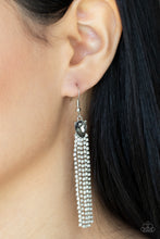 Load image into Gallery viewer, PAPARAZZI Drop-Dead Dainty - Silver Earrings
