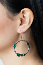 Load image into Gallery viewer, PAPARAZZI Glamorous Garland - Green EARRINGS
