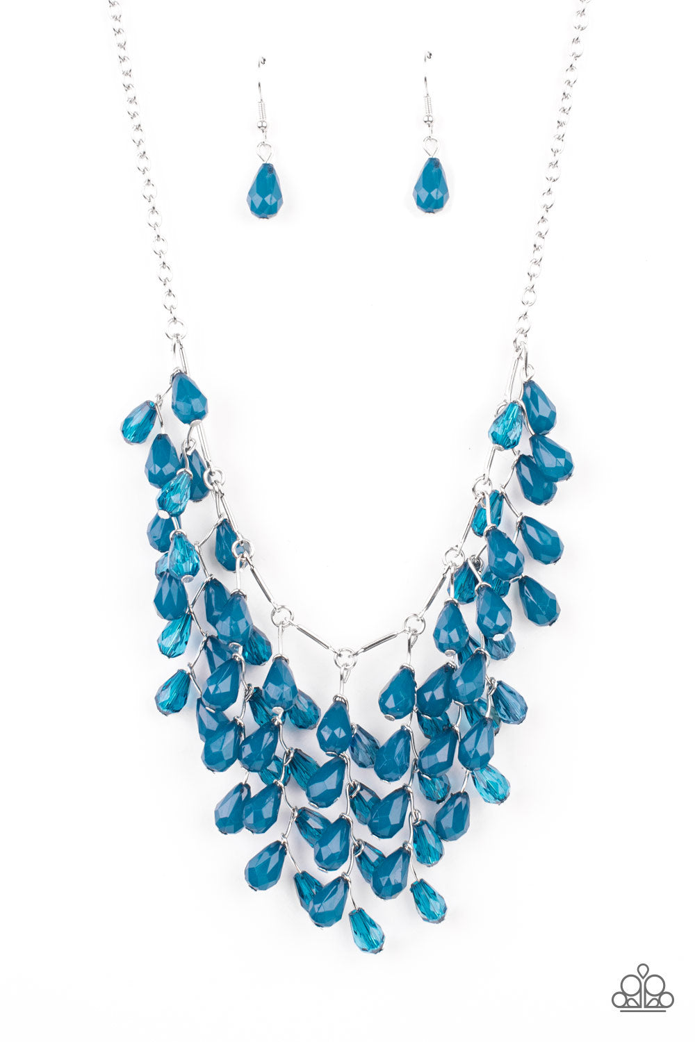 PAPARAZZI Garden Fairytale - Blue NECKLACE