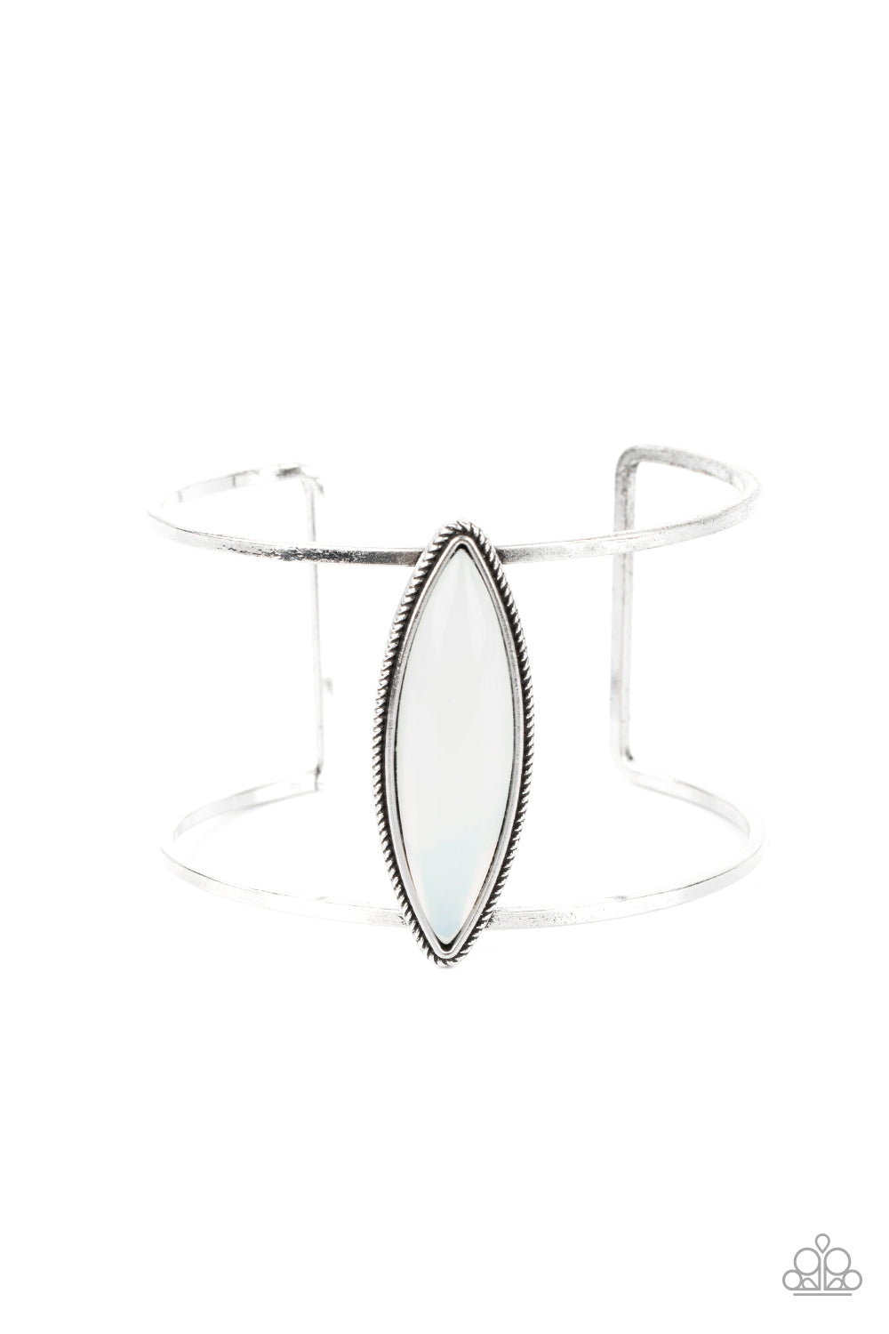 PAPARAZZI What You SEER Is What You Get - White BRACELET