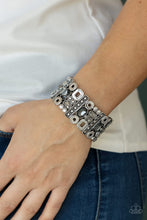 Load image into Gallery viewer, PAPARAZZI Dynamically Diverse - Silver Bracelet
