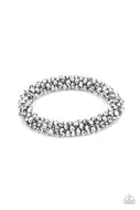 PAPARAZZI Wake Up and Sparkle - Silver BRACELETS
