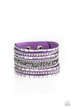 Load image into Gallery viewer, PAPARAZZI Rhinestone Rumble - Purple 1038
