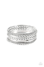 Load image into Gallery viewer, PAPARAZZI  Rattle and Roll - Silver Bracelets
