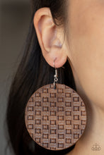Load image into Gallery viewer, PAPARAZZI WEAVE Me Out Of It - Brown Earrings
