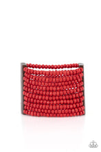 Load image into Gallery viewer, PAPARAZZI Waikiki Wonderland - Red BRACELETS
