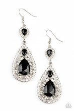 Load image into Gallery viewer, PAPARAZI Posh Pageantry - Black EARRINGS
