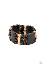 Load image into Gallery viewer, PAPARAZZI Aruba Attire - Black BRACELET
