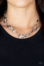 Load image into Gallery viewer, PAPARAZZI METAL of Honor - Silver NECKLACE
