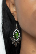 Load image into Gallery viewer, PAPARAZZI Serving Up Sparkle - Green Earrings
