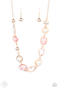 PAPARAZZI Nautical Nirvana - Rose Gold NECKLACE