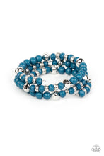 Load image into Gallery viewer, PAPARAZZI Vibrant Verve - Blue BRACELETS
