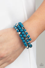 Load image into Gallery viewer, PAPARAZZI Vibrant Verve - Blue BRACELETS
