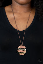 Load image into Gallery viewer, PAPARAZZI Shattered Sunset - Copper NECKLACE
