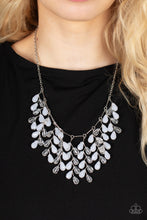 Load image into Gallery viewer, PAPARAZZI Garden Fairytale - White / Gray Necklace
