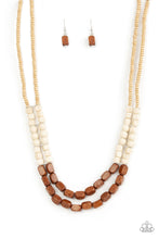 Load image into Gallery viewer, PAPARAZZI Bermuda Bellhop - Brown NECKLACES

