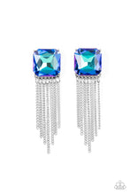 Load image into Gallery viewer, PAPARAZZI Supernova Novelty - Blue EARRINGS
