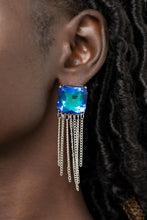 Load image into Gallery viewer, PAPARAZZI Supernova Novelty - Blue EARRINGS
