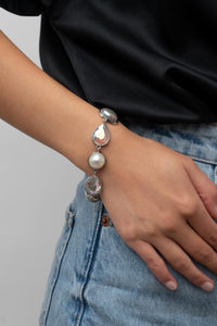 PAPARAZZI Nostalgically Nautical - Silver BRACELETS