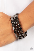 Load image into Gallery viewer, PAPARAZZI HAUTE Stone - Black BRACELETS
