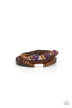 Load image into Gallery viewer, PAPARAZZI Public In-QUARRY - Purple BRACELET
